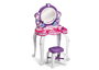 Chicos - Tocador coiffeuse Topstar avec tabouret, 12 accessoires, dimensions 51x56x85 cm, plastique, âge recommandé 3 à 5 ans