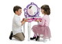 Chicos - Tocador coiffeuse Topstar avec tabouret, 12 accessoires, dimensions 51x56x85 cm, plastique, âge recommandé 3 à 5 ans