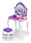 Chicos - Tocador coiffeuse Topstar avec tabouret, 12 accessoires, dimensions 51x56x85 cm, plastique, âge recommandé 3 à 5 ans