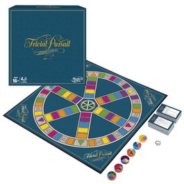Hasbro Gaming Trivial Pursuit Édition Classique C1940, jeu de questions et de culture générale en espagnol, 2400 questions, 6 catégories, à partir de 16 ans
