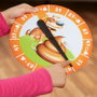 HASBRO Juego Caca Chaf - Jeu de société pour enfants avec pâte à modeler, le joueur qui marche sur le moins de caca gagne