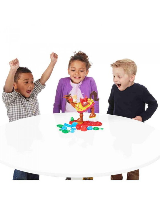 Hasbro Jeu Buckaroo! Tozudo – Jeu d'équilibre et d'action pour enfants dès 4 ans, 2 à 4 joueurs