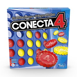 Hasbro Juego Conecta4 Version ES/PT Jeu de Stratégie pour 2 Joueurs dès 6 Ans