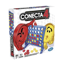 Hasbro Gaming Conecta 4 A5640 - Jeu de société original avec jetons - 2 joueurs - À partir de 6 ans - Versions portugais et espagnol
