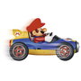 CARRERA Voiture Télécommandée Mario Kart Mach 8 1:18 - Modèle Bleu et Jaune - Licence Super Mario - Jouet RC pour Enfants dès 6 Ans