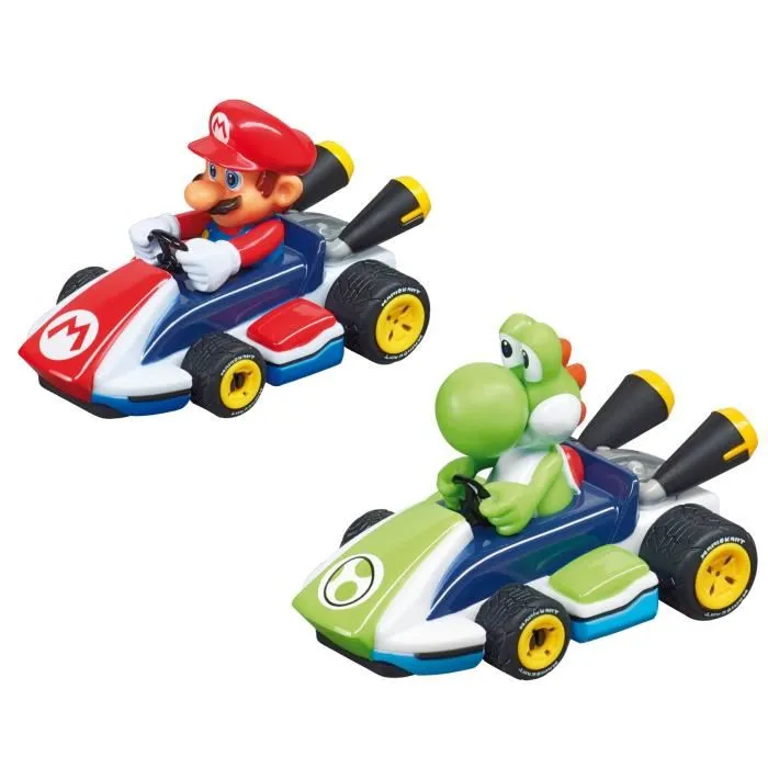 Carrera Circuit Mario Kart First - Coffret Complet avec 2 Voitures Télécommandées, Manettes, Rails et Décorations - Jouet Enfant à Partir de 3 Ans Carrera Circuit Mario Kart First - Coffret Complet avec 2 Voitures Télécommandées, Manettes, Rails et Décorations - Jouet Enfant à Partir de 3 Ans