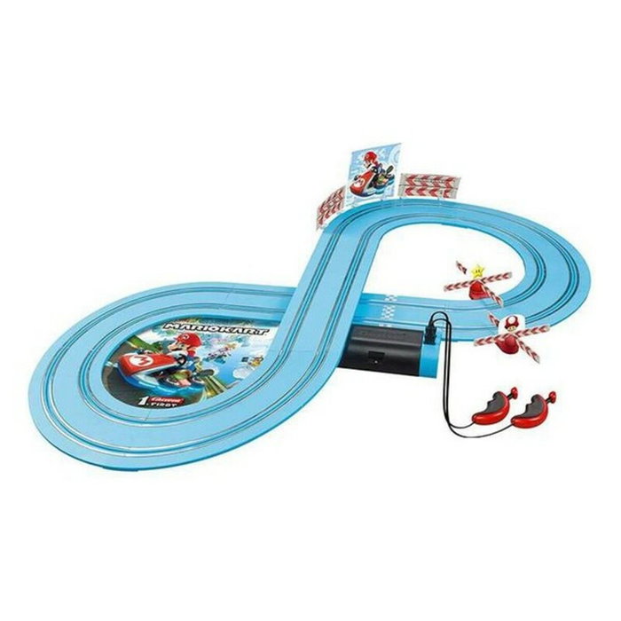 Carrera-Toys Circuit Mario Kart avec 2 voitures télécommandées Mario et Yoshi