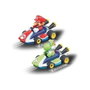 Carrera-Toys Circuit Mario Kart avec 2 voitures télécommandées Mario et Yoshi