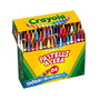 Crayola Boîte de 64 crayons de cire avec taille-crayon intégré - 14.5x3.9x12.5 cm