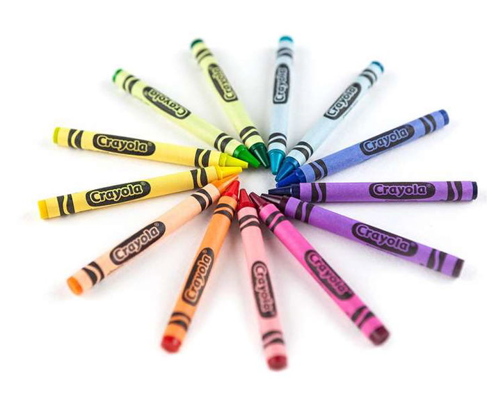 Crayola Boîte de 64 crayons de cire avec taille-crayon intégré - 14.5x3.9x12.5 cm Crayola Boîte de 64 crayons de cire avec taille-crayon intégré - 14.5x3.9x12.5 cm