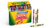 Crayola Boîte de 64 crayons de cire avec taille-crayon intégré - 14.5x3.9x12.5 cm