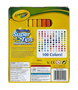 Crayola - Pack de 100 feutres lavables super pointe - Pour coloriage et dessin - Âge recommandé : 3 ans et plus