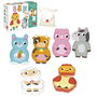 Goula Puzzle magnétique de ferme en bois 12 pièces, animaux interchangeables, à partir de 1 an