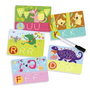 Diset - Juego educativo yo aprendo las letras - Jeu éducatif d'apprentissage des lettres - 27 planches effaçables et feutre - À partir de 5 ans - Espagnol