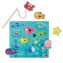 Goula Puzzle encajable pêche Magnétique en bois