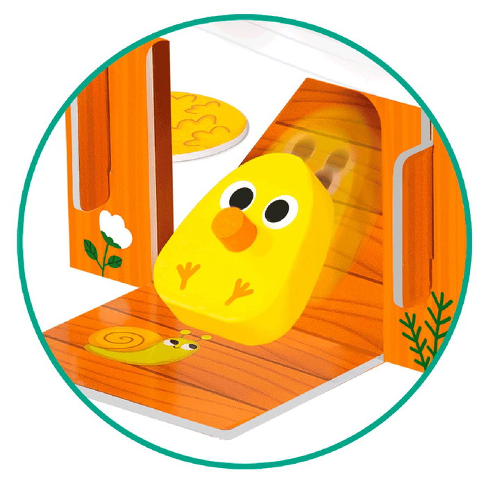 Goula Happy Chickens Jeu d'adresse en bois