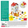 Goula Jeu d'adresse et d'habileté Happy Chickens en bois - Jeu de société pour enfants de 3 à 5 ans - Retirer les bâtons pour trouver les poussins