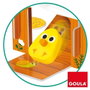 Goula Jeu d'adresse et d'habileté Happy Chickens en bois - Jeu de société pour enfants de 3 à 5 ans - Retirer les bâtons pour trouver les poussins