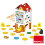 Goula Jeu d'adresse et d'habileté Happy Chickens en bois - Jeu de société pour enfants de 3 à 5 ans - Retirer les bâtons pour trouver les poussins