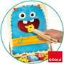 Goula - Jeu d'adresse en bois Hungry Monster - Prépare la pizza avant que le monstre ne la mange - De 3 à 5 ans - Multilingue