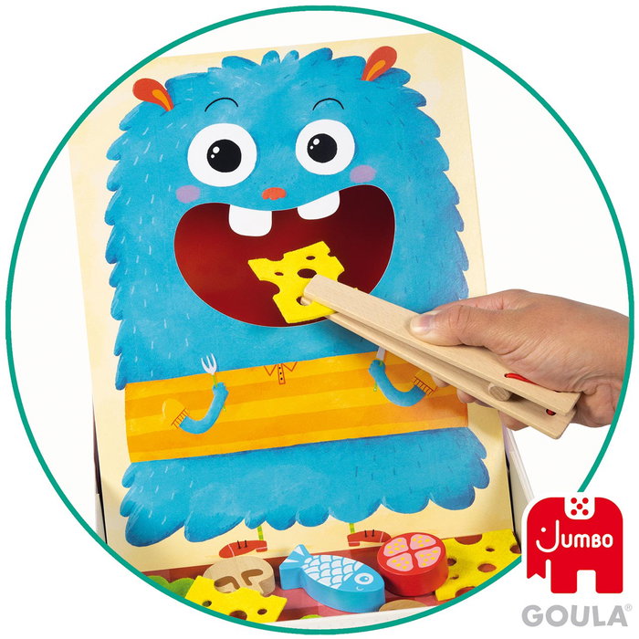 Goula Hungry Monster - Jeu d'adresse en bois