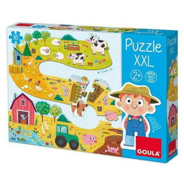 Puzzle Bébé Ferme XXL Goula 53176 (17 pcs)