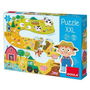 Puzzle Bébé Ferme XXL Goula 53176 (17 pcs)