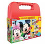 Educa Mallette de 4 Puzzles Progressifs Mickey et Minnie Mouse (12, 16, 20 et 25 pièces)