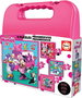 Educa - Puzzles progressifs Minnie Happy Helpers - 12, 16, 20, 25 pièces - En mallette - De 3 à 5 ans
