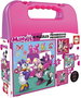 Educa - Puzzles progressifs Minnie Happy Helpers - 12, 16, 20, 25 pièces - En mallette - De 3 à 5 ans