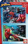 Educa Puzzle Spiderman - 2 Puzzles de 100 Pièces - Jeu en Espagnol et Anglais - À Partir de 6 Ans