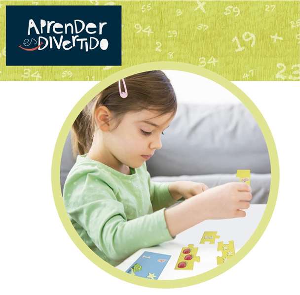 Educa Juego Aprender es Divertido Los Números - Jeu Éducatif pour Apprendre les Nombres en Espagnol et Anglais - 40 Pièces Encajables - Pour Enfants de 3 à 5 Ans
