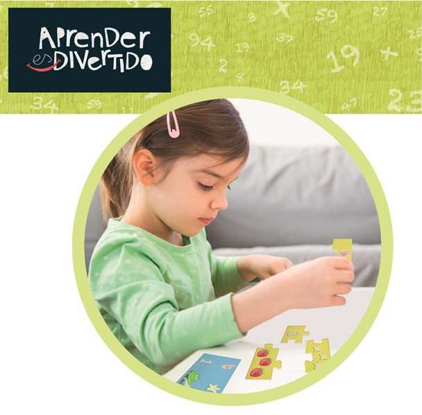 Educa Juego Aprender es Divertido Los Números - Jeu Éducatif pour Apprendre les Nombres en Espagnol et Anglais - 40 Pièces Encajables - Pour Enfants de 3 à 5 Ans