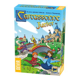 Devir Carcassonne Junior Jeu de Société Trilingue Espagnol +4 Ans