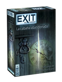Devir Exit: La Cabaña Abandonada Jeu de Société Coopératif - Version Espagnole, 1-6 Joueurs, +12 Ans
