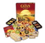Devir - Jeu de Société Catan en Espagnol - Colonisez l'Île de Catan avec Astuce et Stratégie - Modèles Surtis - De 10 à 99 Ans - Pour 4 Joueurs