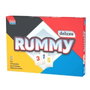 Falomir Juego Rummy Deluxe - Jeu de Rummy en Espagnol et Portugais - Version Deluxe avec 106 Fiches et 4 Supports