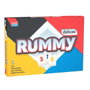 Falomir Juego Rummy Deluxe - Jeu de Rummy en Espagnol et Portugais - Version Deluxe avec 106 Fiches et 4 Supports