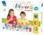 Falomir - Jeu de poterie Alfareria Plus pour créer et décorer des designs en plâtre - Âge 8 ans et plus - Langues: espagnol, portugais - Carton, plâtre, aquarelles et plastique