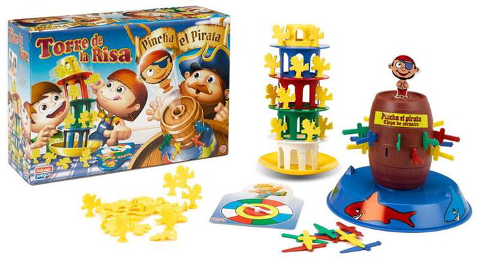 Falomir Juego Pincha El Pirata y Torre De La Risa Falomir Juego Pincha El Pirata y Torre De La Risa