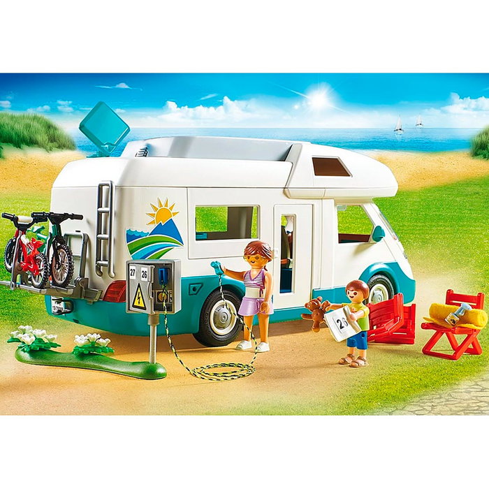 Playmobil 70088 Camping-car et Famille Family Fun