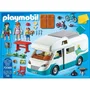 Playmobil 70088 Camping-car et Famille - Jouet de construction avec 135 pièces - Véhicule de camping équipé