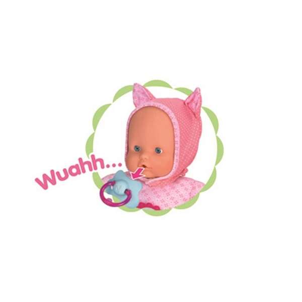 Famosa Poupée Nenuco Little Fox Rose 30 cm avec 5 fonctions