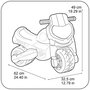Feber 1 Sprint - Correpasillos moto bébé 62 cm pour enfant à partir de 18 mois - Motofeber