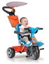 Feber Triciclo Baby Plus Music - Tricycle évolutif pour bébé avec musique, 91,2 x 98,3 x 51,5 cm, à partir de 9 mois
