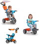 Feber Triciclo Baby Plus Music - Tricycle évolutif pour bébé avec musique, 91,2 x 98,3 x 51,5 cm, à partir de 9 mois