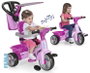 Feber Triciclo Baby Plus Music Rosa 91,2x98,3x51,5 cm, Tricycle enfant musical avec piles pour 9 mois et plus