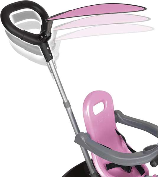 Feber Triciclo Baby Plus Music Rosa 91,2x98,3x51,5 cm, Tricycle enfant musical avec piles pour 9 mois et plus Feber Triciclo Baby Plus Music Rosa 91,2x98,3x51,5 cm, Tricycle enfant musical avec piles pour 9 mois et plus