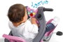 Feber Triciclo Baby Plus Music Rosa 91,2x98,3x51,5 cm, Tricycle enfant musical avec piles pour 9 mois et plus