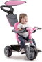 Feber Triciclo Baby Plus Music Rosa 91,2x98,3x51,5 cm, Tricycle enfant musical avec piles pour 9 mois et plus